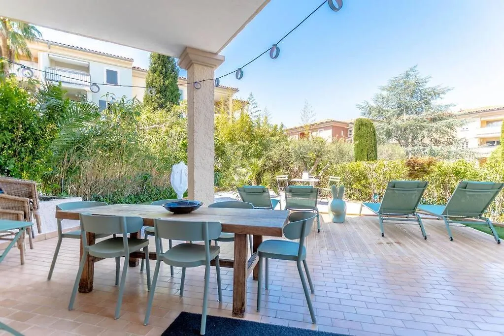 Anais De Saint-Tropez, Bel Appartement, Avec Piscine Et Jardin, Au Coeur De Saint Tropez Francie